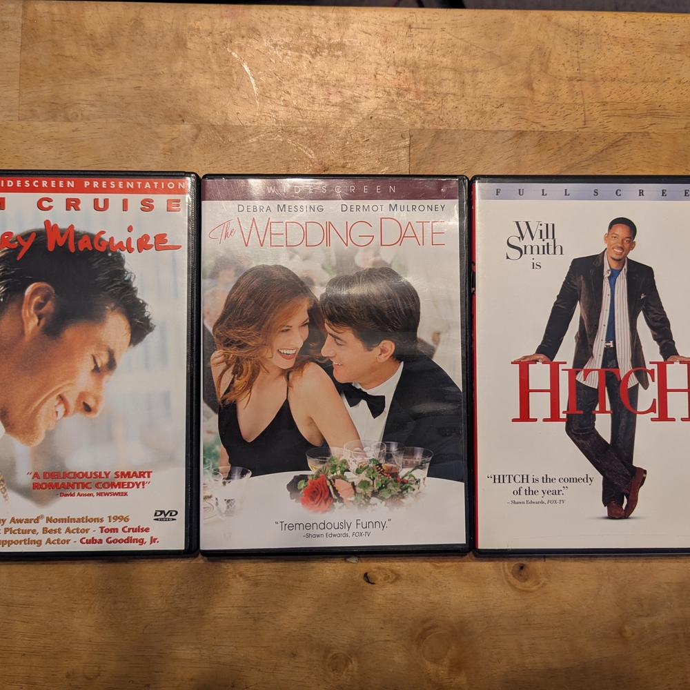 Tom Cruise Jerry Maguire DVD - Black and White